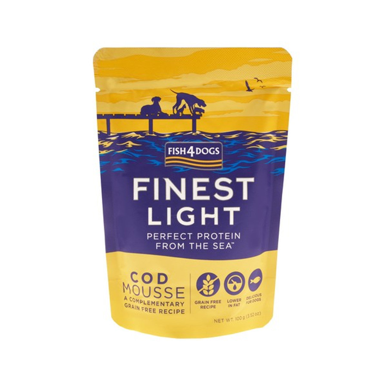 Fish4Dogs Finest Cod Mousse 100g